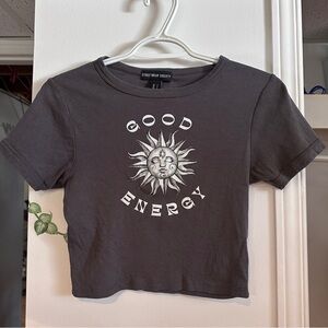Streetwear Society Gray Graphic Tee